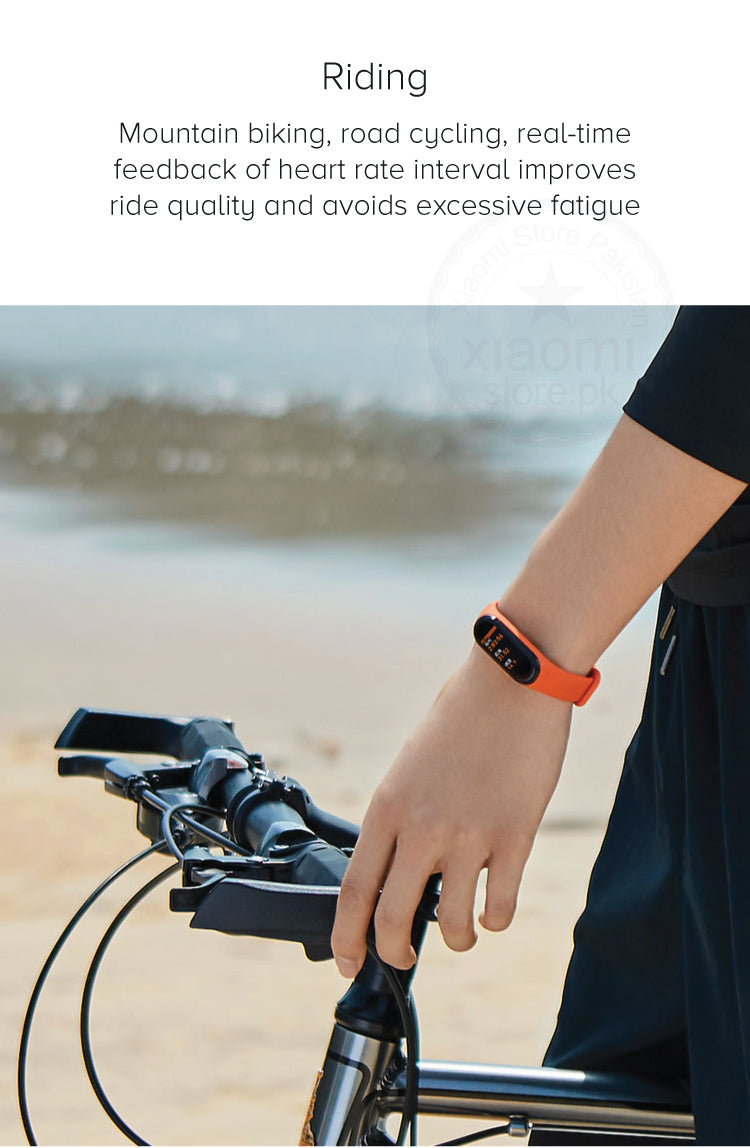 Mi Band 4 Fitness, Smart Tracker - Black Color