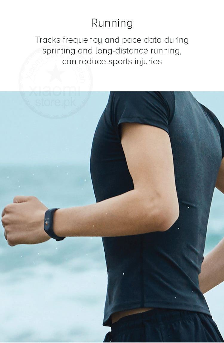 Mi Band 4 Fitness, Smart Tracker - Black Color