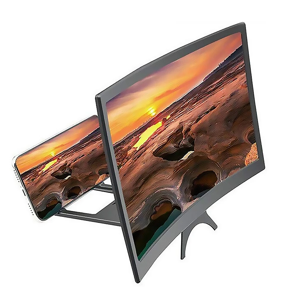 12 Inch Curved Mobile Phone Screen Magnifier