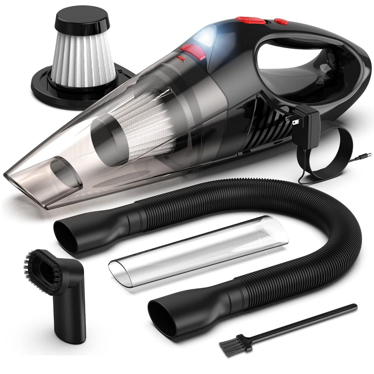 Wireless Car Vacuum Cleaner 4 in 1 | Powerful Suction.