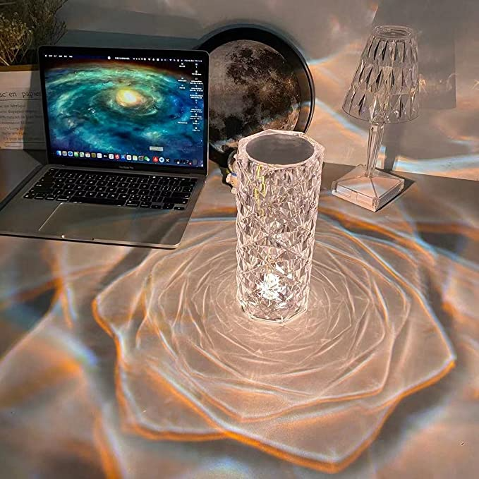 Crystal Diamond Lamp Light Projector