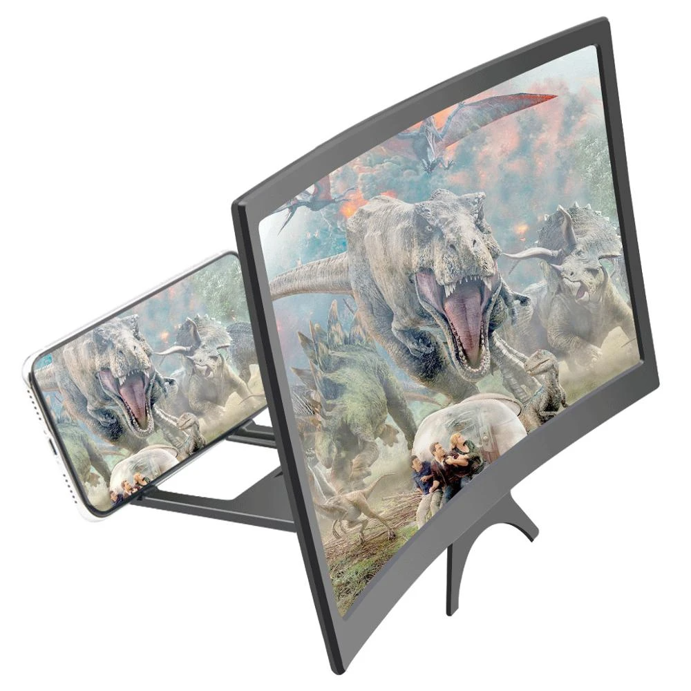 12 Inch Curved Mobile Phone Screen Magnifier