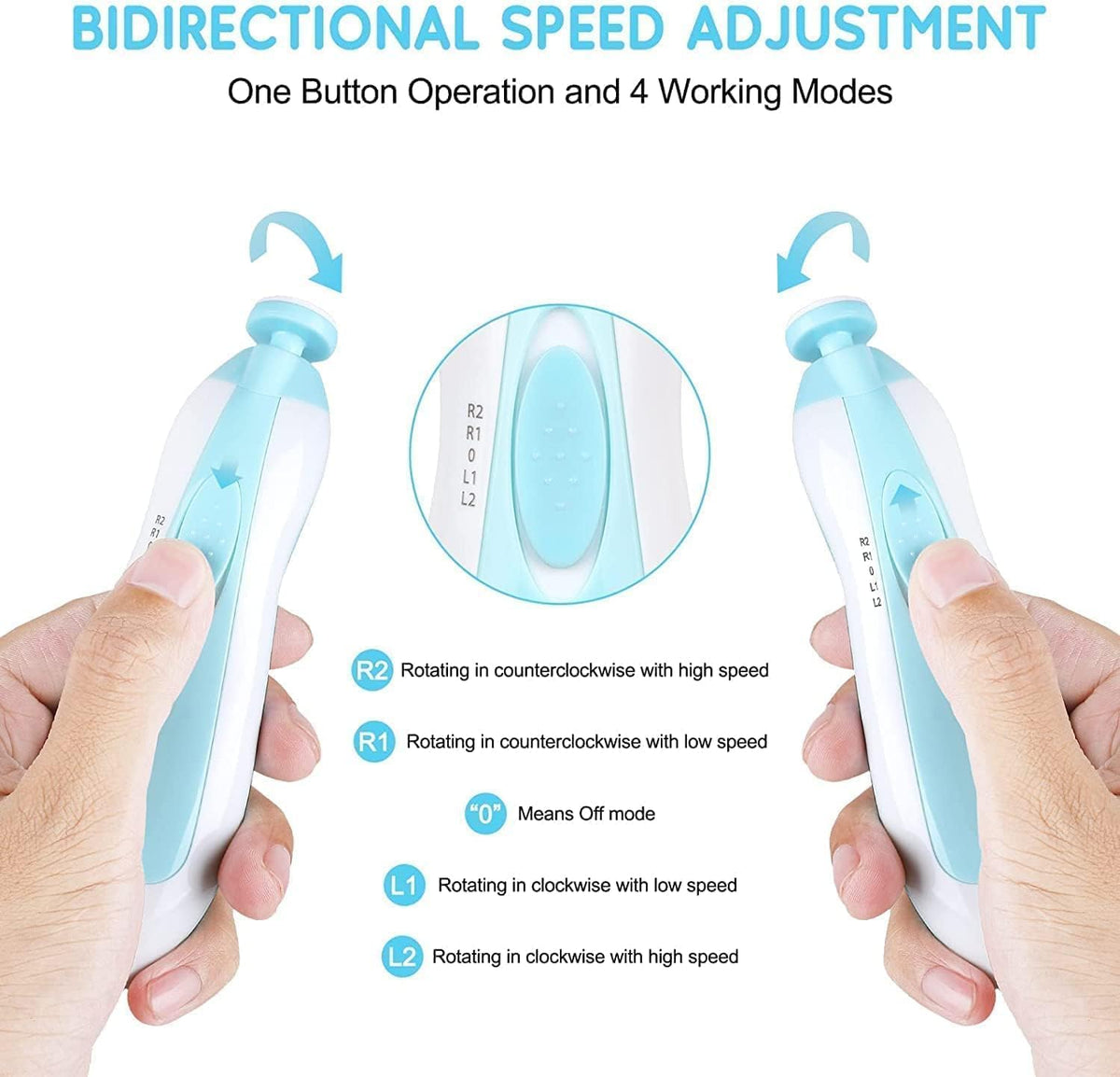 Baby Nail Trimmer New Born with Lights